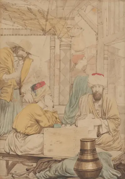Východní písař dopisů, Richard Dadd