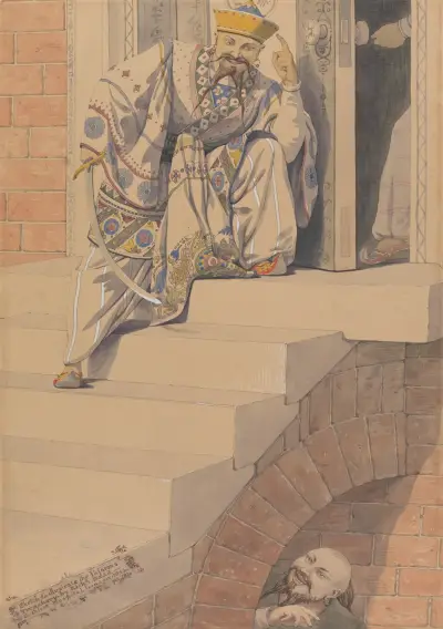 Skica pro Vášně; Zrada, Richard Dadd