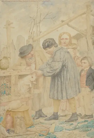 Králičí kotec, Richard Dadd
