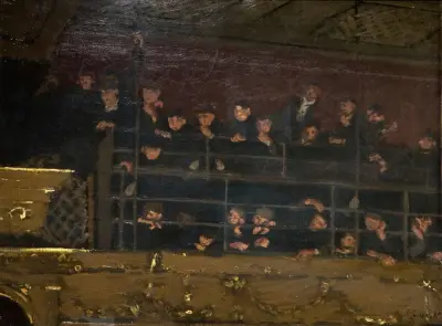 Noctes Ambrosionae , Gallery Of The Old Mogul av Walter Richard Sickert