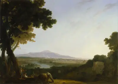 Rome from the Villa Madama av Richard Wilson