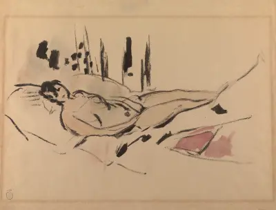 Lying Nude – nr 1 av Rik Wouters