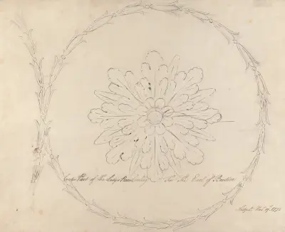 Headfort House: Lady’s Room Ceiling av Robert Adam