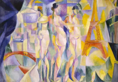 La ville de Paris, 1915 von Robert Delaunay