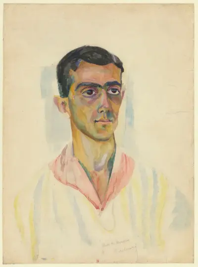 Portrait de Léonide Massine von Robert Delaunay