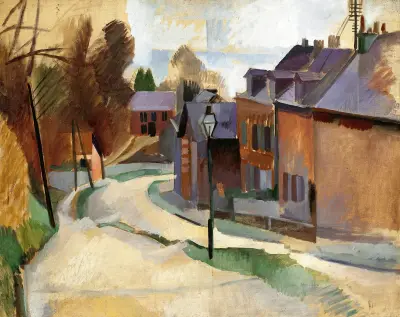 Route De Laon von Robert Delaunay