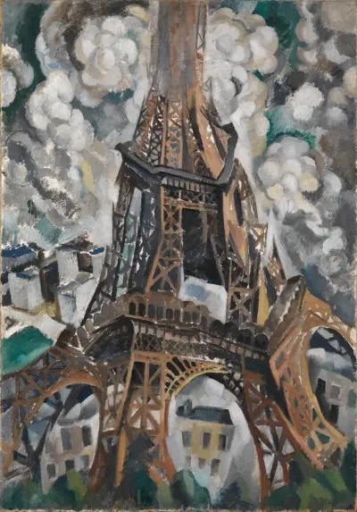 The Eiffel Tower von Robert Delaunay