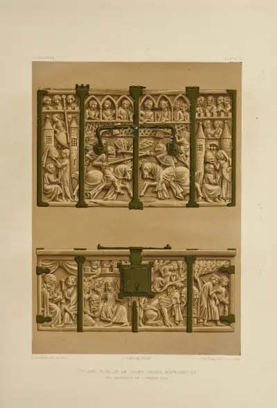 Art treasures of the United Kingdom Pl.05 av Robert Dudley