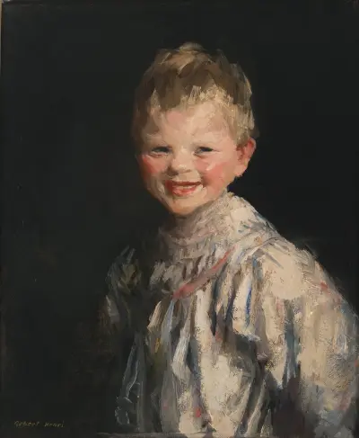 Laughing Child av Robert Henri