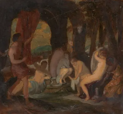 Diana and Actaeon av Robert Smirke
