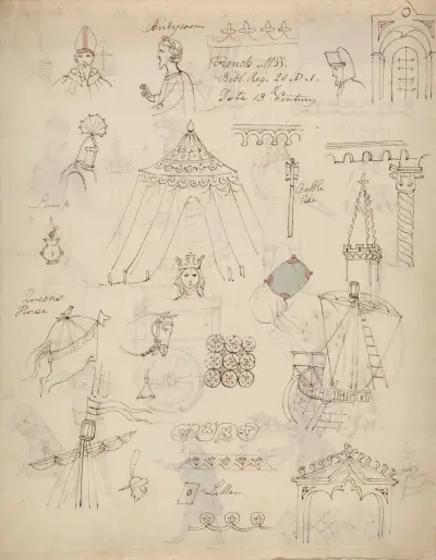 Studies From a French MSS Bible Registry av Robert Smirke
