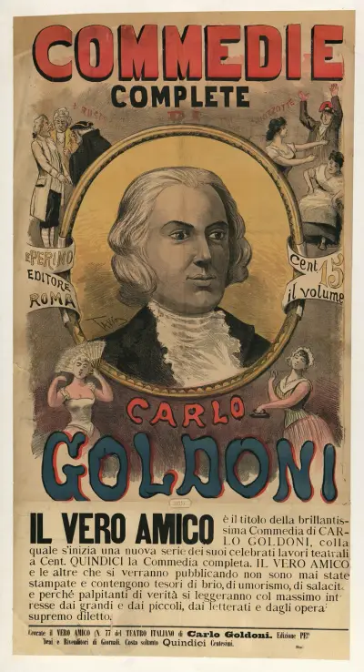 Comedie complete di Carlo Goldoni Il vero amico von Ottavio Rodella Tavio