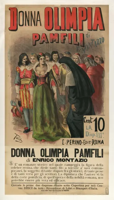 Donna Olimpia Pamfili und Enrico Montazzio von Ottavio Rodella Tavio