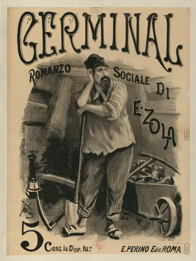 Germinal, sozialer Roman von E. Zola von Ottavio Rodella Tavio
