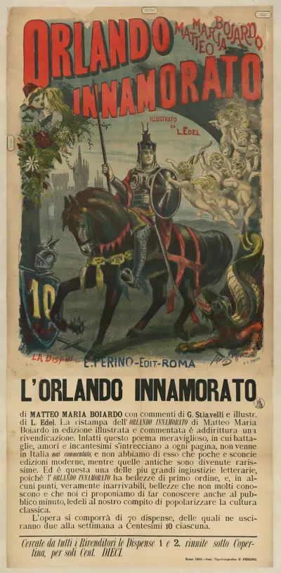 Orlando innamorato (Der verliebte Roland) von Ottavio Rodella Tavio
