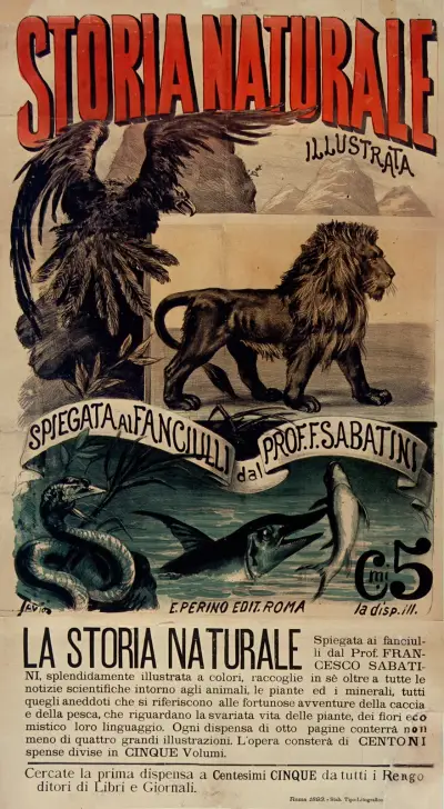 Illustrierte Naturgeschichte von Ottavio Rodella Tavio