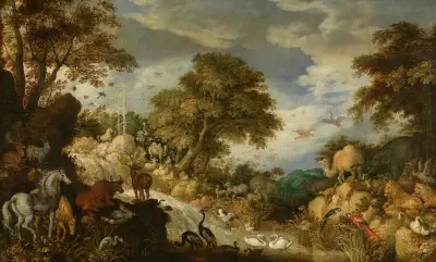 Orpheus and the Animals av Roelant Savery