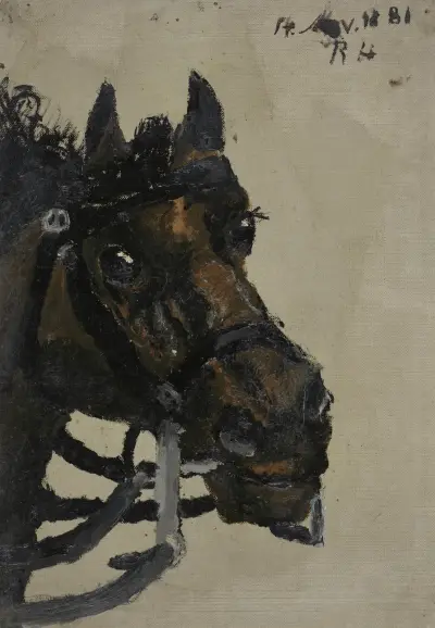 Paardekop av Richard Nicolaüs Roland Holst