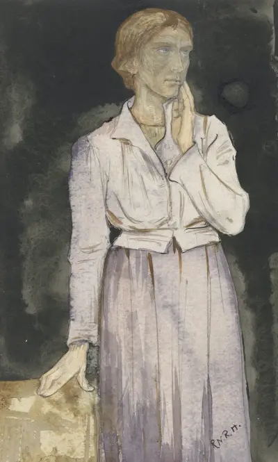 Staande vrouw av Richard Nicolaüs Roland Holst
