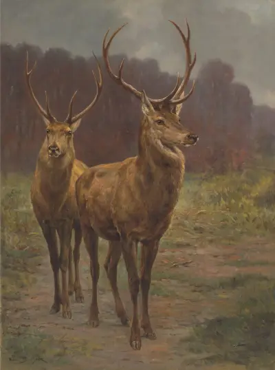 Monarchs Of The Forest av Rosa Bonheur