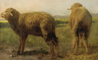 Owce na łące, Rosa Bonheur