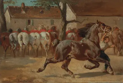 Koń w kłusie, Rosa Bonheur