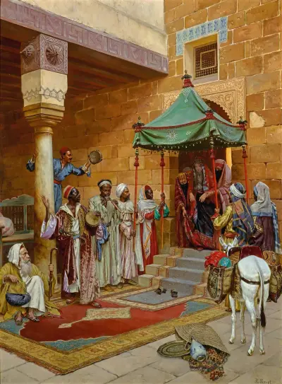 The New Bride von Rudolf Ernst