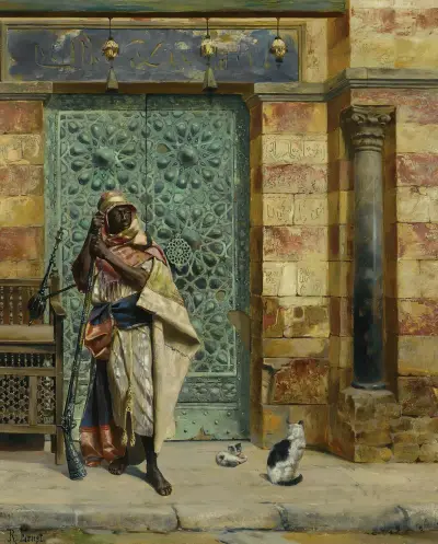 The Nubian Guard von Rudolf Ernst