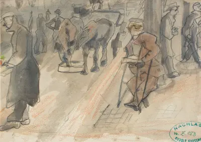 Beggar von Rudolf Grossmann