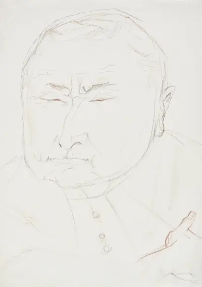 Kardinal Bisletti von Rudolf Grossmann