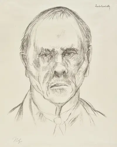 Lovis Corinth von Rudolf Grossmann