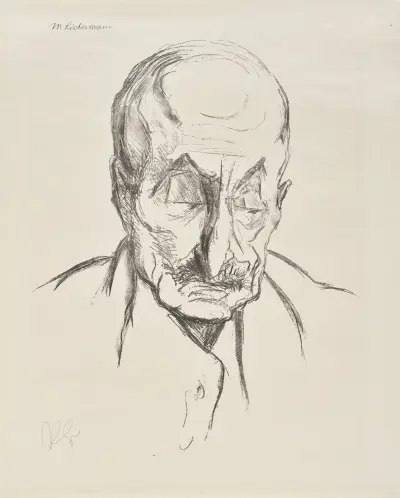 Max Liebermann von Rudolf Grossmann