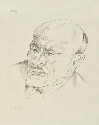Max Scheler von Rudolf Grossmann