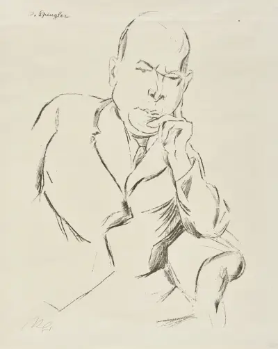 Oswald Spengler von Rudolf Grossmann
