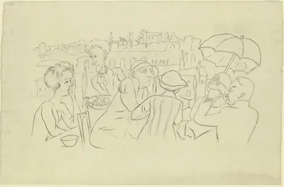 Roman café von Rudolf Grossmann