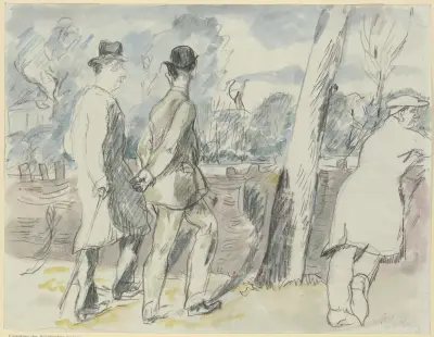 Zoo at the hippodrome von Rudolf Grossmann