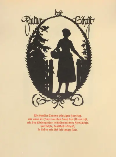 Die Schriftgiesserei im Schattenbild Pl.19 von Rudolf Koch