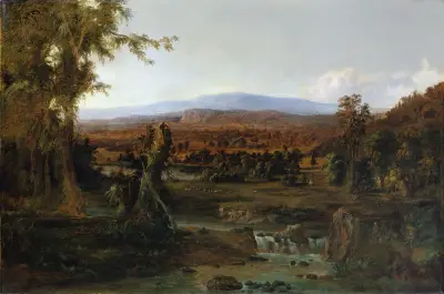 Landscape with Shepherd, Robert S. Duncanson