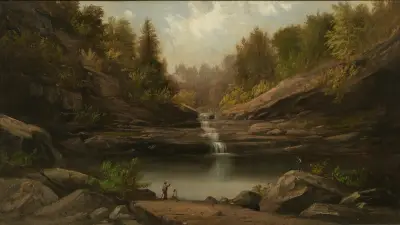 Mountain Pool, Robert S. Duncanson