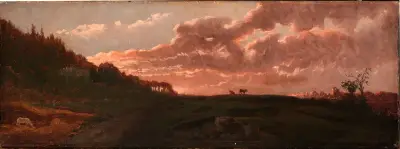 Romantic Landscape, Robert S. Duncanson