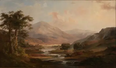 Scottish Landscape, Robert S. Duncanson