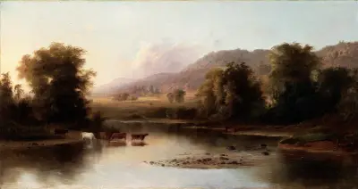 View of the St. Anne’s River, Robert S. Duncanson