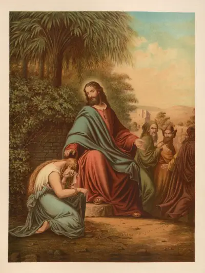 Chrystus i jawnogrzesznica, Jan Ladislaw Sýkora