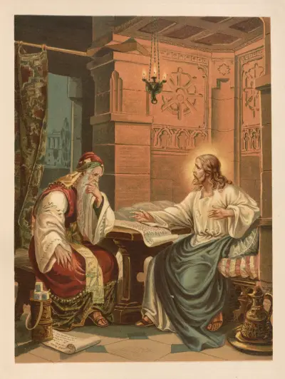 Rozmowa Chrystusa z Nikodemem, Jan Ladislaw Sýkora
