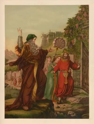Kazanie Eliasza do Achaba i Izebel, Jan Ladislaw Sýkora