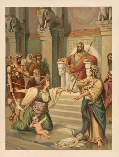 Sąd Salomona, Jan Ladislaw Sýkora