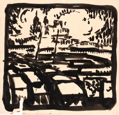 Untitled VII av Henry Lyman Saÿen