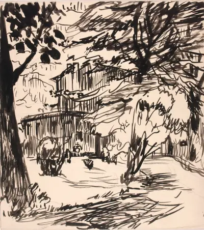 Untitled – nr 1 av Henry Lyman Saÿen