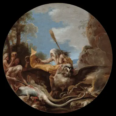 Hexenszenen, Tag von Salvator Rosa