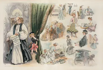 Concerning the American girl av Samuel Ehrhart